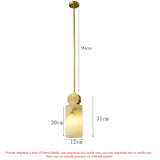 Nordic Marble+ Copper Pendant Lights LED Hanging Lamp Fixtures Bedroom Bedside Dining Room Indoor Lighting Lustres Luminaires G9 Julia M LifeStyles