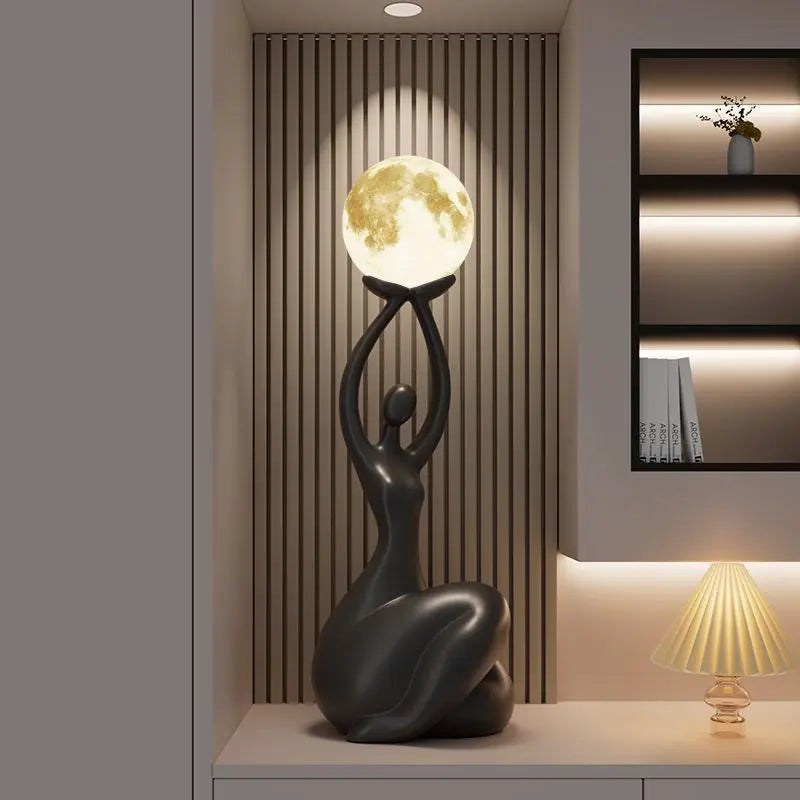 Élan Figure Sculptural Lamp | Modern Abstract Art Lighting