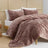 Ultra Soft Luxury Velvet Quilt Set - Queen Size Oversized Comforter for Summer Julia M LifeStyles