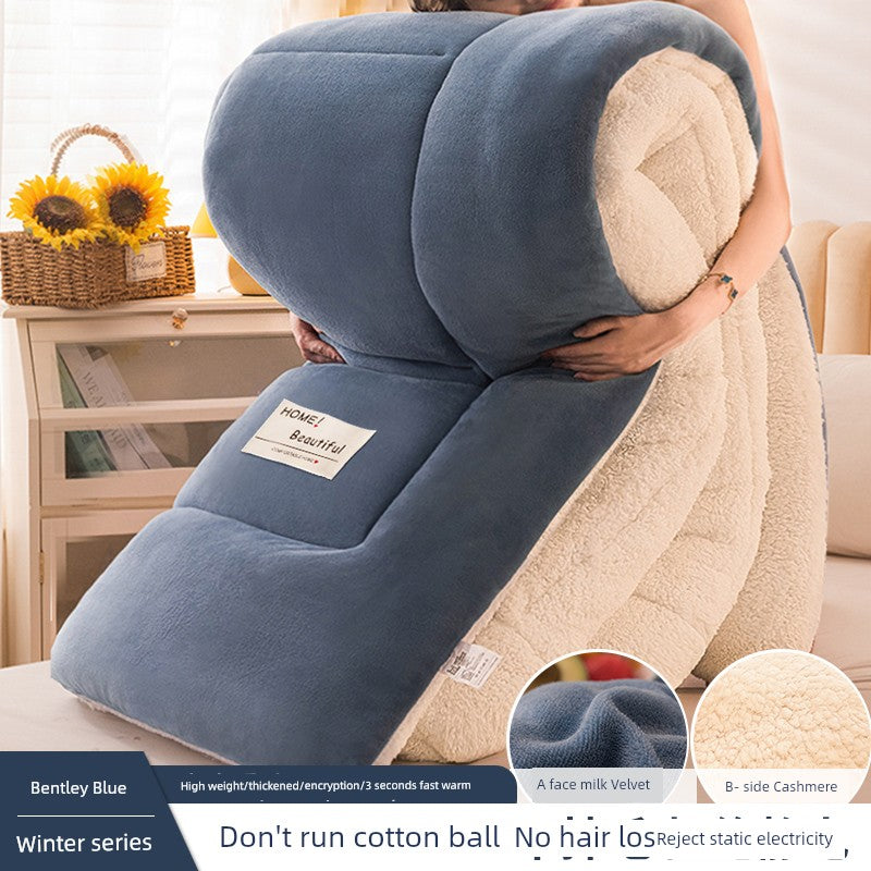 Pretty Elf Cashmere Touch Winter Quilt - Plush Heattech Milk Fiber Duvet Insert Julia M LifeStyles