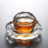 Elegant Frosted Japanese Glass Tea Cup – Single Serve Delight Julia M Home & Kitchen