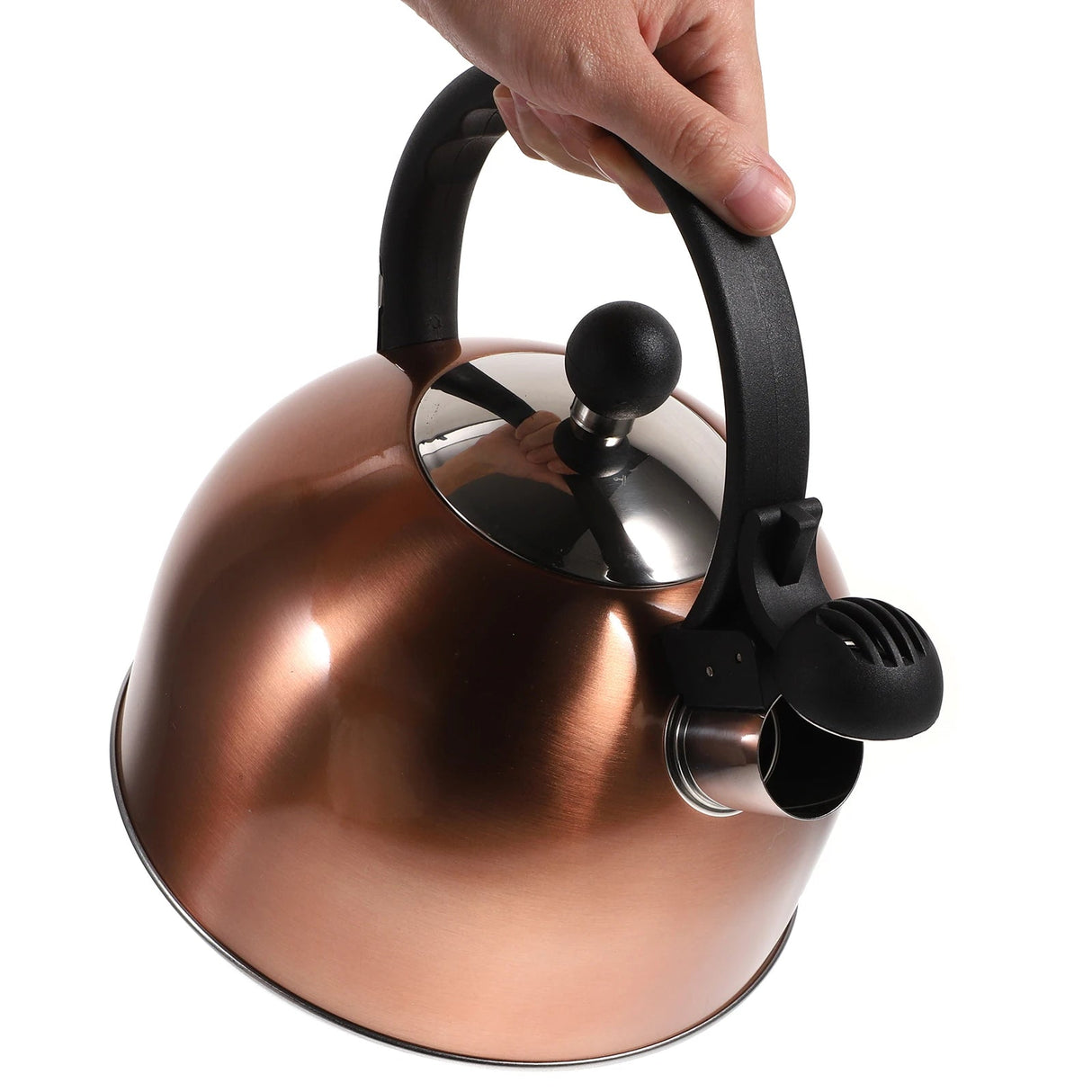 Stainless Steel Whistling Water Kettle 2.5L for Safe Home Boiling Julia M LifeStyles