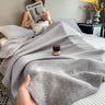 100% Cotton Geometric Throw Blanket
