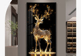Luxury LED Crystal Porcelain Wall Lamp