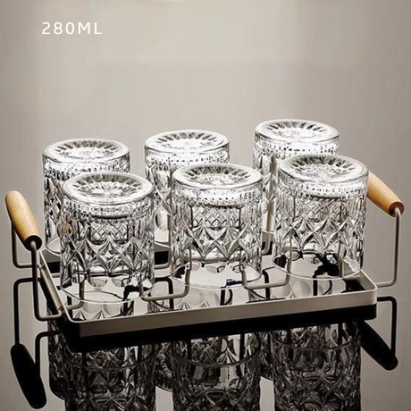 Crystal Whiskey Glass Set of 6 (201-300mL)
