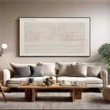 Noir Horizon Textured Canvas | Handmade Palette Knife Abstract Wall Art