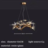 Artpad Designer Glass Bird Song Crystal Chandelier