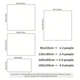 1pc Ins style Picnic Blanket, Beach Blanket, Soft & Foldable Outdoor Mat - Essential for Spring and Summer Camping, Parties