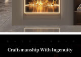 Luxury LED Crystal Porcelain Wall Lamp
