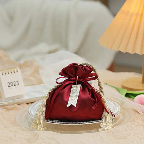 Luxury Packing Drawstring Velvet Pouch Sachet Gift Bag