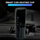 Smart Stainless Steel Car Heating Mug with Temperature Control - 400ML