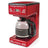 Nostalgia Retro Coffee Maker 12-Cup Programmable Vintage Coffee Machine, Red Julia M LifeStyles