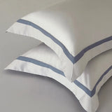 Luxury Long Staple Cotton Bedding 4/7Pcs, Sateen Weave Natural Super King Soft Chic Patchwork Duvet cover Bed Sheet Pillowcases