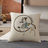Horse 45cm Throw Pillow Cushion Covers Pack Of 1 Pcs Luxury Horse Embroidery Modern Style Couch Sofa Pillow Covers