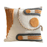 Bohemian Embroidered Tassel Pillow Case 45x45cm Julia M LifeStyles