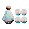 Geometric Crystal Glass Cafe and Glasses Set - Julia M LifeStyles