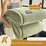 Winter Coral Fleece Cover Throw lanket Office Nap Blanket Sofa Cover Dormitory Half Velvet Blanket Julia M LifeStyles