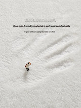 Imitation Cashmere Bedside Carpet - High-End Comfort for Every Room