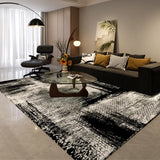 Simple Black And White Style Carpet