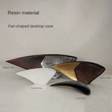 Atelier Form Sculptural Resin Vase | Modern Decorative Accent