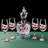 Lily High-End Enamel Red Wine Glass Set Julia M LifeStyles
