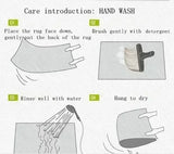 Retro Light Luxury Home Bathroom Floor Mat