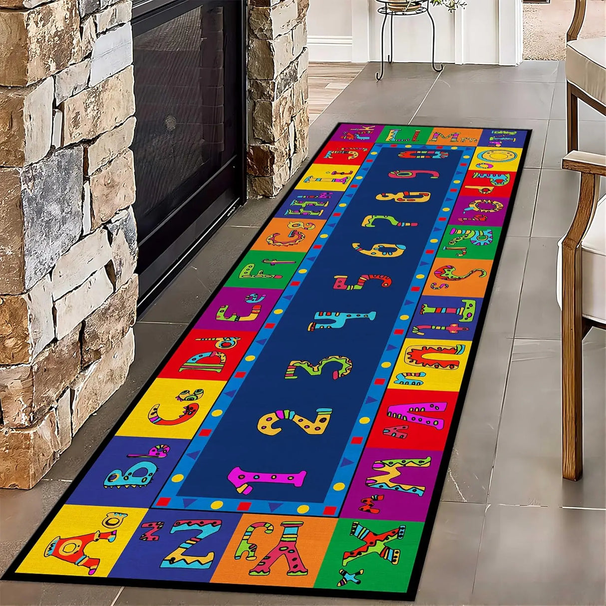 Cartoon Runner Rug for Kids - VIKAMAC