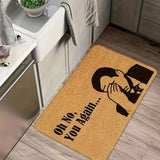 American-Style Fun Velvet Floor Mats - Julia M LifeStyles