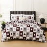 Boho White Paisley Floral Duvet Cover Twin Bohemian Exotic Flower Bedding Set Reversible Red Comforter Cover for Girl Women Room Julia M LifeStyles