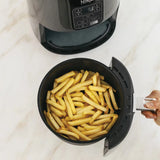 Ninja 4Qt Air Fryer, Nonstick Basket with Crisper Plate, 1550 Watts, White Julia M LifeStyles