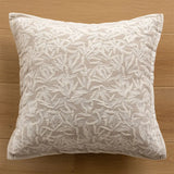 Exquisite Nordic Floral Embroidery French Cream Throw Pillow Cover Julia M LifeStyles