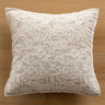 Exquisite Nordic Floral Embroidery French Cream Throw Pillow Cover Julia M LifeStyles