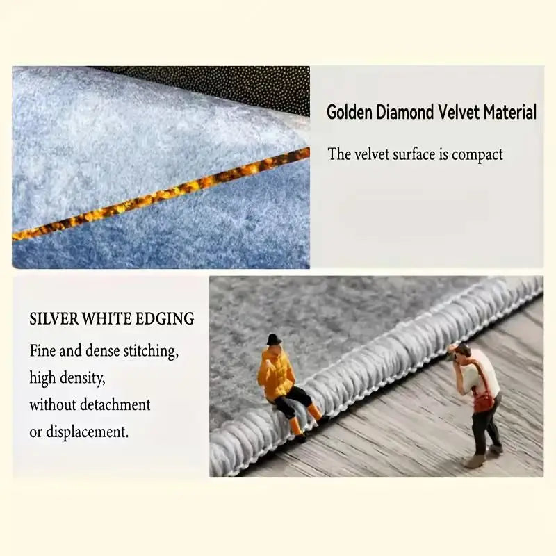 RAKKS Retro Premium Sense Home Bathroom Floor Mat