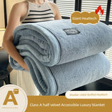 Winter Coral Fleece Cover Throw lanket Office Nap Blanket Sofa Cover Dormitory Half Velvet Blanket Julia M LifeStyles