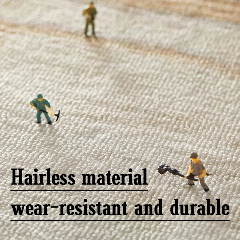 Cream Style Modern Arc-shaped Carpet - Julia M LifeStyles