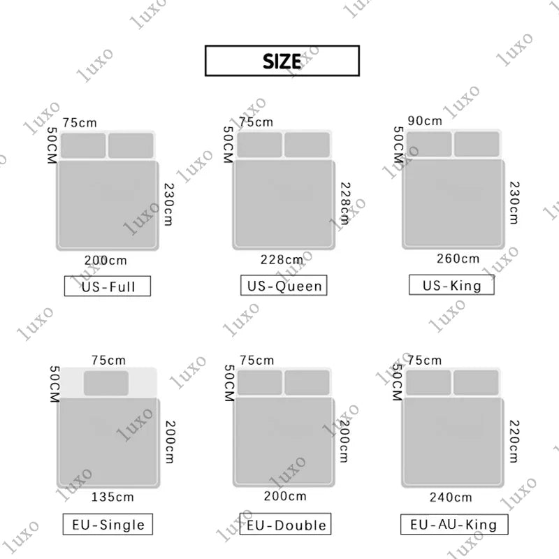 Three-dimensional Pleated Flowers Bedding Set Queen Simple Duvet Cover Set King Blanket Cover and Pillowcases Comforter Covers