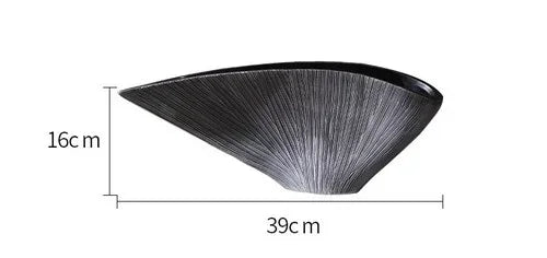 Atelier Form Sculptural Resin Vase | Modern Decorative Accent