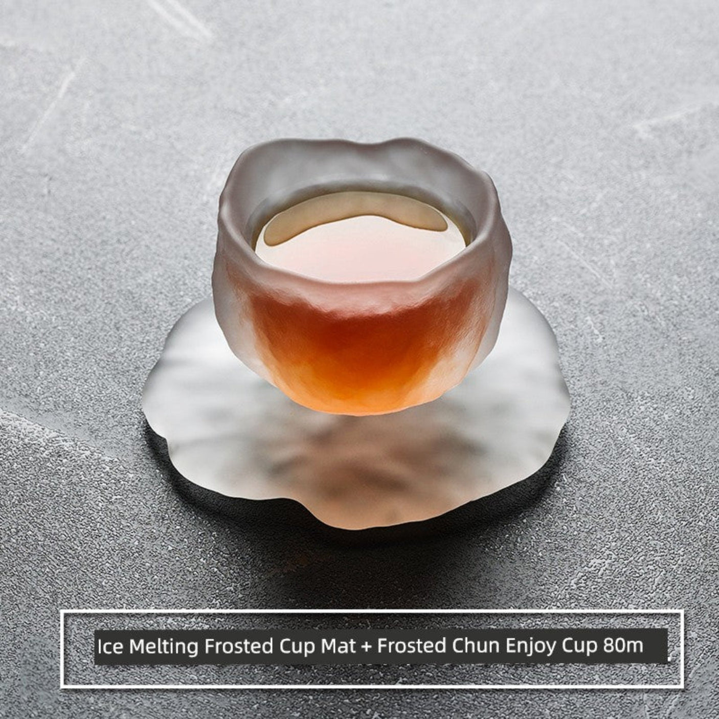 Elegant Frosted Japanese Glass Tea Cup – Single Serve Delight Julia M Home & Kitchen