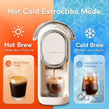 220V 19Bar 600ml 3in1 Nespresso Capsule Espresso Maker Fully Automatic Portable Office Small Home Italian Capsule Coffee Machine Julia M LifeStyles