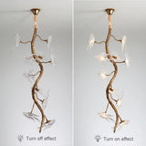 Artpad Designer Glass Bird Song Crystal Chandelier
