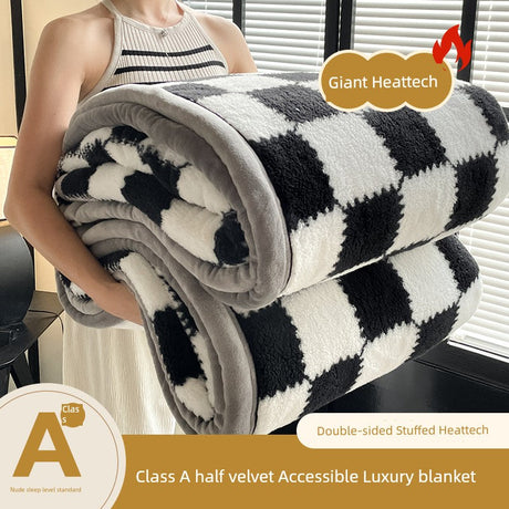 Winter Coral Fleece Cover Throw lanket Office Nap Blanket Sofa Cover Dormitory Half Velvet Blanket Julia M LifeStyles