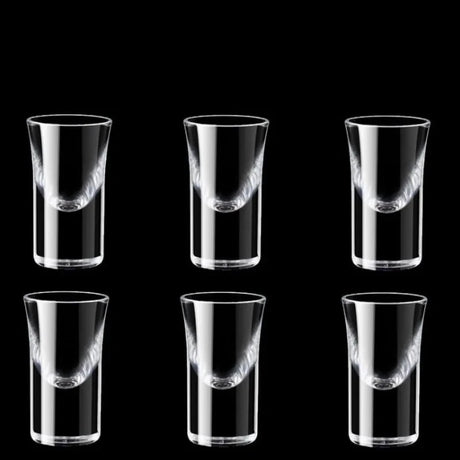 Shot Glass Set Glass Lead Free Liquor Glass with Wine Dispenser Golden Vodka Brandy Wine Glasses Soju Cups Mini Small Capacity Julia M LifeStyles