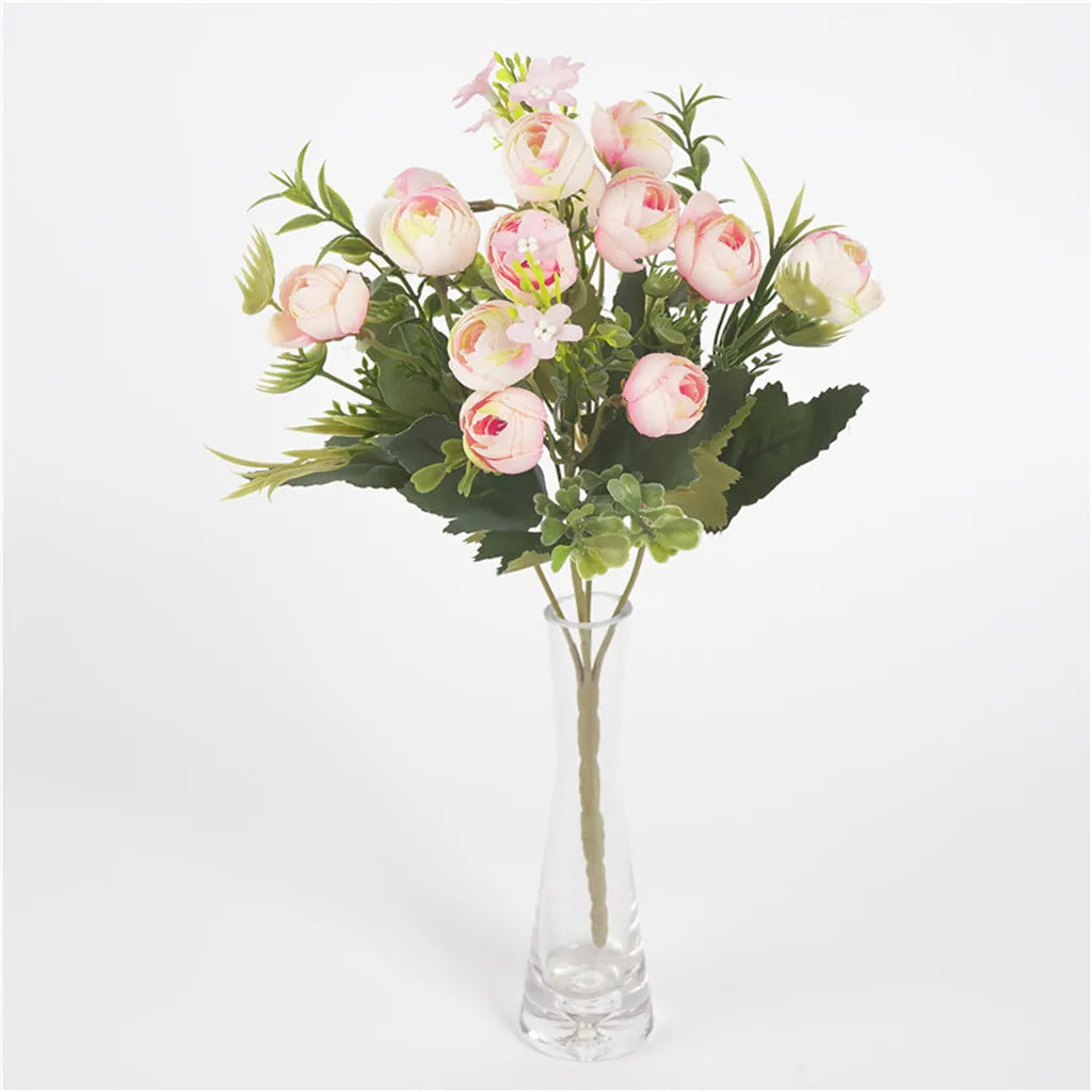 High Quality Silk Rose Bouquet for Home and Wedding Decor - Julia M LifeStyles