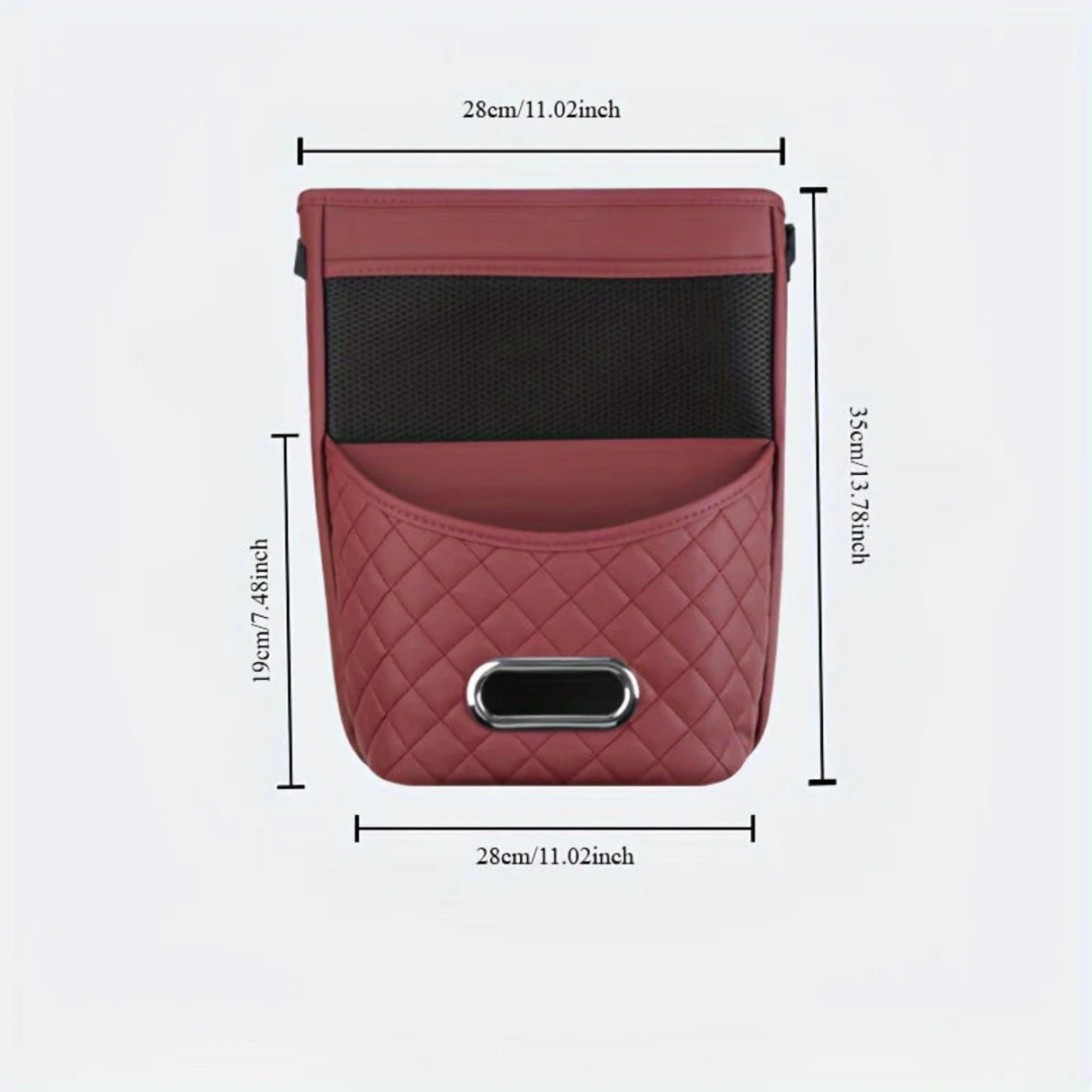 LCARS Car Seat Middle Storage Net Pocket