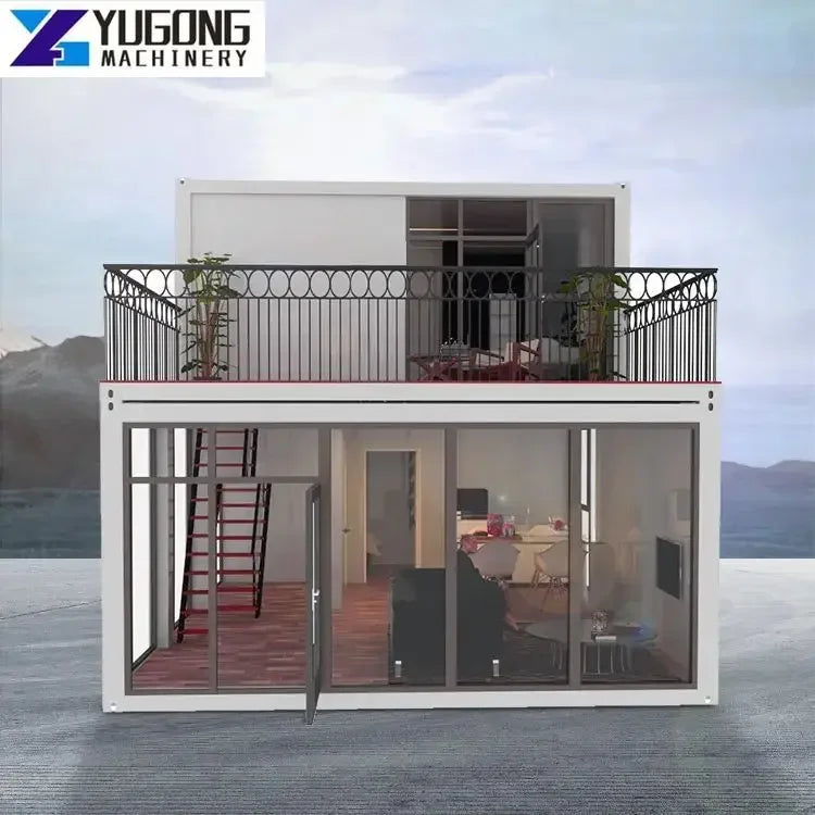 YG Fully Furnished Trailer House Mobile Tiny Homes Villa Modular House Flat Pack Prefab Container House  Julia M Home & Kitchen Default Title  