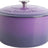 Artisan 7-Quart Round Dutch Oven - Matte Linen White w/Gold Knob Julia M Home & Kitchen
