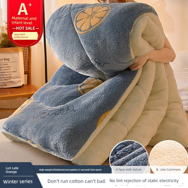 Pretty Elf Cashmere Touch Winter Quilt - Plush Heattech Milk Fiber Duvet Insert Julia M LifeStyles