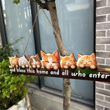 Wooden Inspirational Hanging Wall Art with Rope for Home Decor