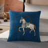 Horse 45cm Throw Pillow Cushion Covers Pack Of 1 Pcs Luxury Horse Embroidery Modern Style Couch Sofa Pillow Covers