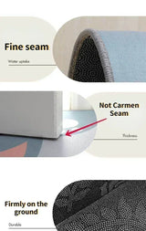 Modern Light Luxury Abstract Rug for Living Room